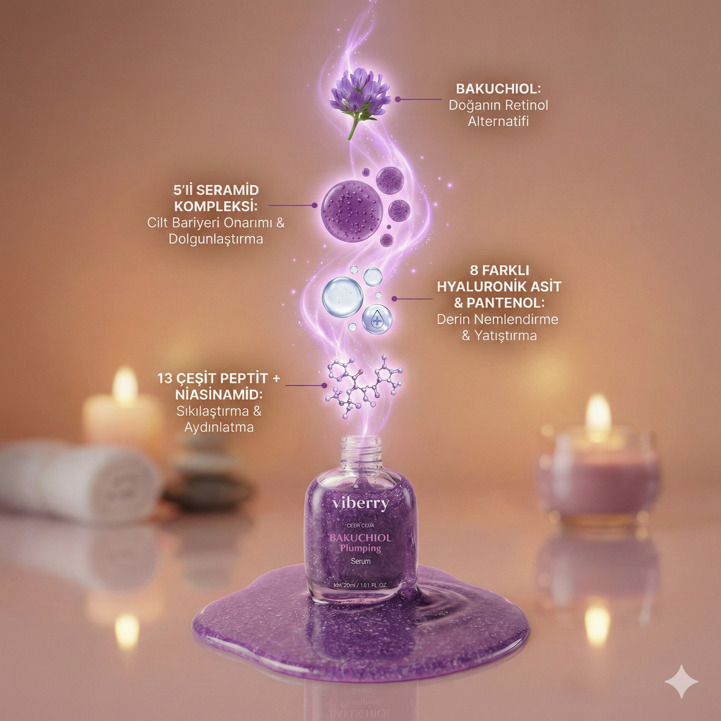 Viberry™ Bakuchiol Plumping Serum