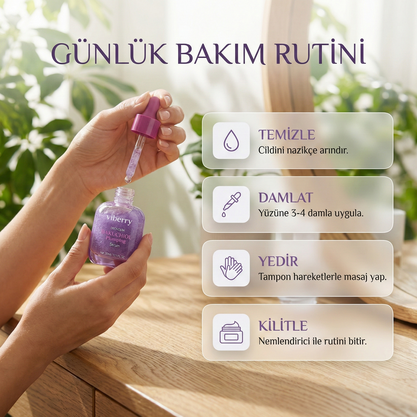 Viberry™ Bakuchiol Plumping Serum